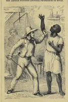 Picture 5 of 5 from Uncle Tom's cabin, or, Negro life in the slave states of America, with fifty splendid engravings (1852), leaf 393