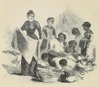 An illustration from Uncle Tom's cabin, or, Life among the lowly (1853)