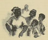 An illustration from Uncle Tom's cabin, or, Life among the lowly (1853)