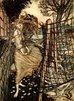 An illustration from Undine (1909)