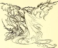 An illustration from Undine (1909)