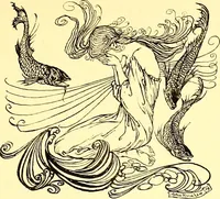 An illustration from Undine (1909)
