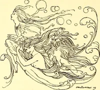 An illustration from Undine (1909)