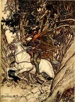 An illustration from Undine (1909)