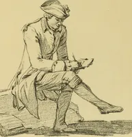 An illustration from Une famille d'artistes brestois au XVIIIe siècle: les Ozanne (1891)