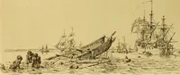 An illustration from Une famille d'artistes brestois au XVIIIe siècle: les Ozanne (1891)