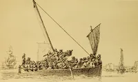 An illustration from Une famille d'artistes brestois au XVIIIe siècle: les Ozanne (1891)