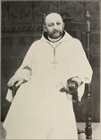 An illustration from Une page nouvelle de l'histoire de la Trappe d'Oka. Election et benediction solennelle du Tres Reverend Pere Dom Pacome Gaboury deuxieme abbe de Notre-Dame du Lac des Deux-Montagnes (24 Octobre-12 Novembre 1913) (1914)