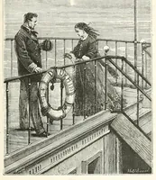 An illustration from Une ville flottante (1870)
