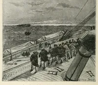 An illustration from Une ville flottante (1870)