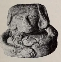 An illustration from Un gran descubrimiento arqueológico : los tecpaneca en el Valle de México (1920)