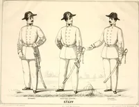 An illustration from Uniform and dress of the army of the Confederate States (1861)