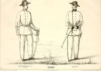 An illustration from Uniform and dress of the army of the Confederate States (1861)