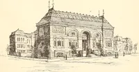 An illustration from The United States art directory and yearbook : [1st-2d year] : a guide for artists, art students, travellers, etc. (1888)