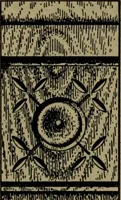 An illustration from Universal design book : containing official list prices of sash, doors and blinds ... official list prices of head, corner and base blocks ... official moulding book ... official list: window glass .. (1908)
