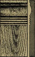 An illustration from Universal design book : containing official list prices of sash, doors and blinds ... official list prices of head, corner and base blocks ... official moulding book ... official list: window glass .. (1908)