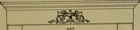 An illustration from Universal design book : containing official list prices of sash, doors and blinds ... official list prices of head, corner and base blocks ... official moulding book ... official list: window glass .. (1908)