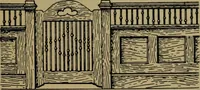 An illustration from Universal design book : containing official list prices of sash, doors and blinds ... official list prices of head, corner and base blocks ... official moulding book ... official list: window glass .. (1908)
