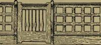 An illustration from Universal design book : containing official list prices of sash, doors and blinds ... official list prices of head, corner and base blocks ... official moulding book ... official list: window glass .. (1908)