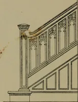 An illustration from Universal design book : containing official list prices of sash, doors and blinds ... official list prices of head, corner and base blocks ... official moulding book ... official list: window glass .. (1908)