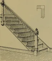 An illustration from Universal design book : containing official list prices of sash, doors and blinds ... official list prices of head, corner and base blocks ... official moulding book ... official list: window glass .. (1908)