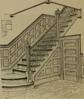 An illustration from Universal design book : containing official list prices of sash, doors and blinds ... official list prices of head, corner and base blocks ... official moulding book ... official list: window glass .. (1908)