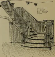 An illustration from Universal design book : containing official list prices of sash, doors and blinds ... official list prices of head, corner and base blocks ... official moulding book ... official list: window glass .. (1908)