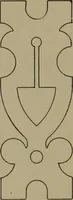An illustration from Universal design book : containing official list prices of sash, doors and blinds ... official list prices of head, corner and base blocks ... official moulding book ... official list: window glass .. (1908)