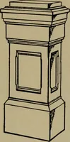 Picture 318 of 1018 from Universal design book : containing official list prices of sash, doors and blinds ... official list prices of head, corner and base blocks ... official moulding book ... official list: window glass .. (1908), leaf 184