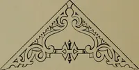 An illustration from Universal design book : containing official list prices of sash, doors and blinds ... official list prices of head, corner and base blocks ... official moulding book ... official list: window glass .. (1908)