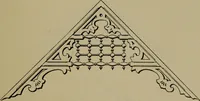 An illustration from Universal design book : containing official list prices of sash, doors and blinds ... official list prices of head, corner and base blocks ... official moulding book ... official list: window glass .. (1908)