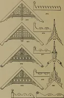 An illustration from Universal design book : containing official list prices of sash, doors and blinds ... official list prices of head, corner and base blocks ... official moulding book ... official list: window glass .. (1908)