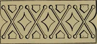 An illustration from Universal design book : containing official list prices of sash, doors and blinds ... official list prices of head, corner and base blocks ... official moulding book ... official list: window glass .. (1908)