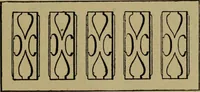An illustration from Universal design book : containing official list prices of sash, doors and blinds ... official list prices of head, corner and base blocks ... official moulding book ... official list: window glass .. (1908)