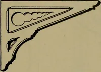 An illustration from Universal design book : containing official list prices of sash, doors and blinds ... official list prices of head, corner and base blocks ... official moulding book ... official list: window glass .. (1908)