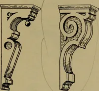 An illustration from Universal design book : containing official list prices of sash, doors and blinds ... official list prices of head, corner and base blocks ... official moulding book ... official list: window glass .. (1908)