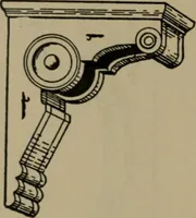 An illustration from Universal design book : containing official list prices of sash, doors and blinds ... official list prices of head, corner and base blocks ... official moulding book ... official list: window glass .. (1908)
