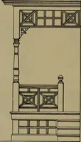 An illustration from Universal design book : containing official list prices of sash, doors and blinds ... official list prices of head, corner and base blocks ... official moulding book ... official list: window glass .. (1908)