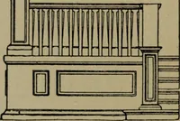 An illustration from Universal design book : containing official list prices of sash, doors and blinds ... official list prices of head, corner and base blocks ... official moulding book ... official list: window glass .. (1908)
