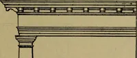 An illustration from Universal design book : containing official list prices of sash, doors and blinds ... official list prices of head, corner and base blocks ... official moulding book ... official list: window glass .. (1908)