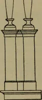 An illustration from Universal design book : containing official list prices of sash, doors and blinds ... official list prices of head, corner and base blocks ... official moulding book ... official list: window glass .. (1908)