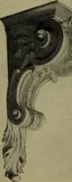 An illustration from Universal design book : containing official list prices of sash, doors and blinds ... official list prices of head, corner and base blocks ... official moulding book ... official list: window glass .. (1908)
