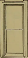 An illustration from Universal design book : containing official list prices of sash, doors and blinds ... official list prices of head, corner and base blocks ... official moulding book ... official list: window glass .. (1908)