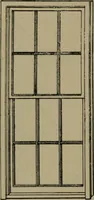 An illustration from Universal design book : containing official list prices of sash, doors and blinds ... official list prices of head, corner and base blocks ... official moulding book ... official list: window glass .. (1908)
