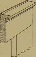 An illustration from Universal design book : containing official list prices of sash, doors and blinds ... official list prices of head, corner and base blocks ... official moulding book ... official list: window glass .. (1908)
