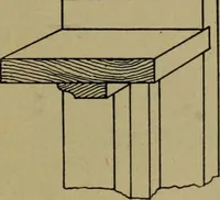 An illustration from Universal design book : containing official list prices of sash, doors and blinds ... official list prices of head, corner and base blocks ... official moulding book ... official list: window glass .. (1908)
