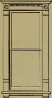An illustration from Universal design book : containing official list prices of sash, doors and blinds ... official list prices of head, corner and base blocks ... official moulding book ... official list: window glass .. (1908)