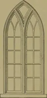 An illustration from Universal design book : containing official list prices of sash, doors and blinds ... official list prices of head, corner and base blocks ... official moulding book ... official list: window glass .. (1908)