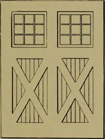 An illustration from Universal design book : containing official list prices of sash, doors and blinds ... official list prices of head, corner and base blocks ... official moulding book ... official list: window glass .. (1908)