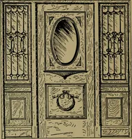 Picture 519 of 1018 from Universal design book : containing official list prices of sash, doors and blinds ... official list prices of head, corner and base blocks ... official moulding book ... official list: window glass .. (1908), leaf 267